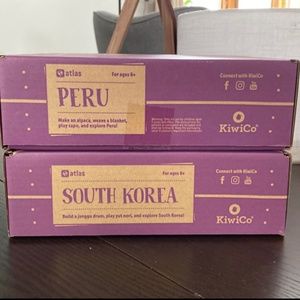KiwiCo Atlas Peru and South Korea
